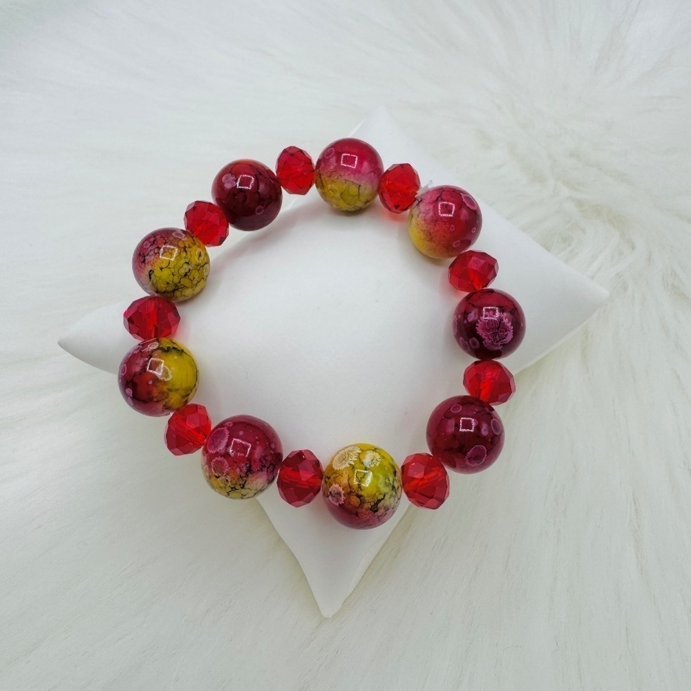 Japanese blossom Beaded Bracelets